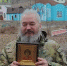 В монастыре недалеко от Лисичанска после освобождения Авдеевки на крестном ходу замироточила икона Георгия Победоносца - Donetsk-News.Ru