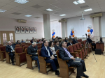 Представители ПСБ поздравили коллектив ДонНТУ с Днём преподавателя высшей школы