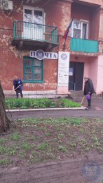 «Почта Донбасса» на субботнике