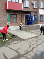«Почта Донбасса» на субботнике