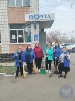 «Почта Донбасса» на субботнике