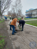 «Почта Донбасса» на субботнике