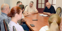 Алексей Дорофеев встретился с коллективом Центра спортивной подготовки №2 - Народный Совет ДНР