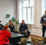 Встречу с защитником Родины в рамках Карьерной мастерской «Люди интересных профессий» организовал центр занятости г. Ясиноватой - Республиканский центр занятости