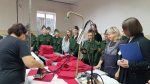 Кировские школьники побывали в стране тканей и иголок
