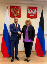 Вице-премьер Ольга Макеева обсудила с директором благотворительного фонда «Первоверховных Апостолов Петра и Павла» Милошем Танасковичем перспективы сотрудничества