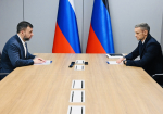 Денис Пушилин поставил задачи перед новоназначенным первым заместителем Председателя Правительства ДНР Владиславом Очневым