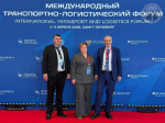 На полях Международного транспортно-логистического форума директор Службы автомобильных дорог Донбасса Денис Тюрин провел рабочую встречу с Максимом Рюмином, старшим преподавателем Кафедры «Автомобильные дороги, аэродромы, основания и фундаменты» ФГАОУ ВО
