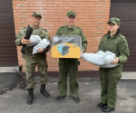 Сотрудниками регионального следственного управления передана очередная гуманитарная помощь бойцам на передовую
