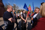 Опираясь на запросы людей: в Мариупольском городском округе открыли первую из пяти новых детских площадок